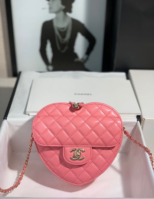 Chanel heart bags